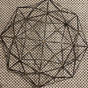 Target Metal Octagon Wall Decor 20” x 20”